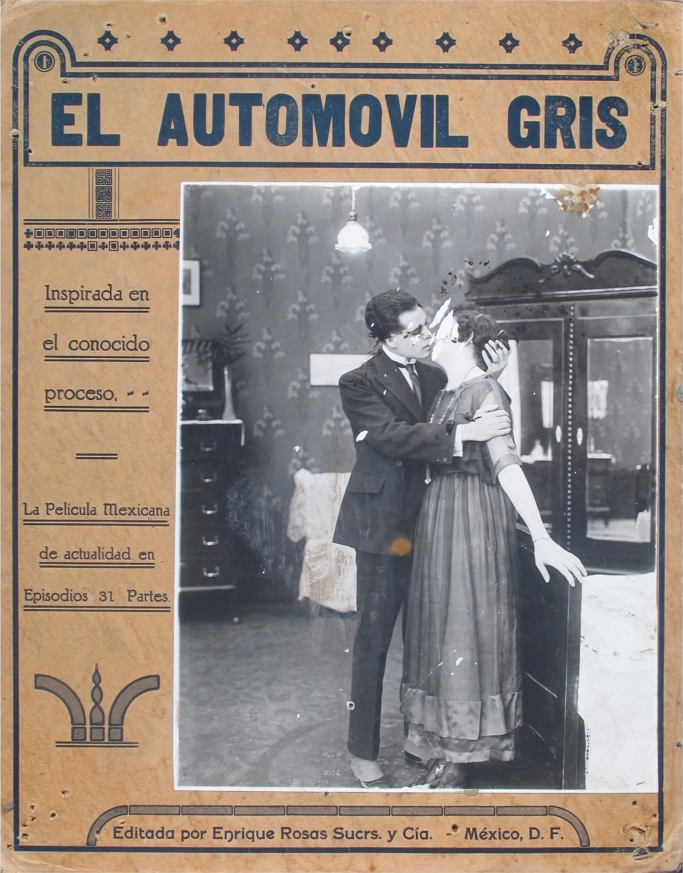 El Automóvil Gris — poster for El automóvil gris (1919)