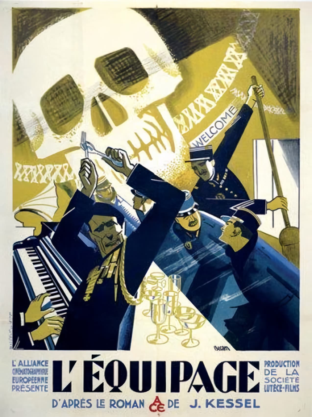 L'Équipage — poster for L'Équipage (1928)