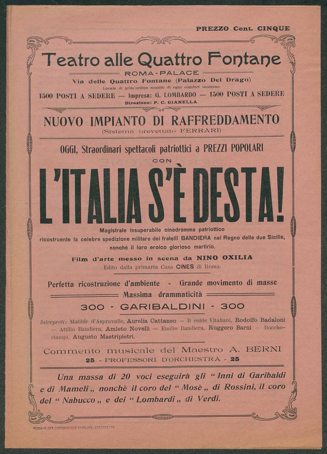 L'Italia s'è desta!