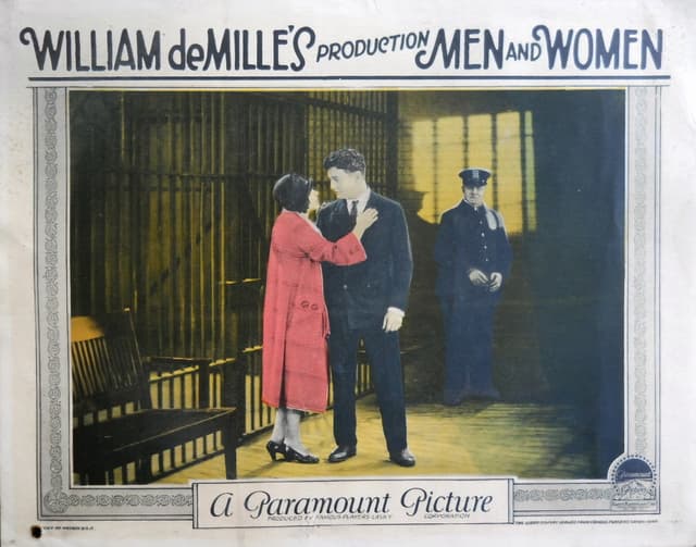 Men and Women (1925) — Lobby Card