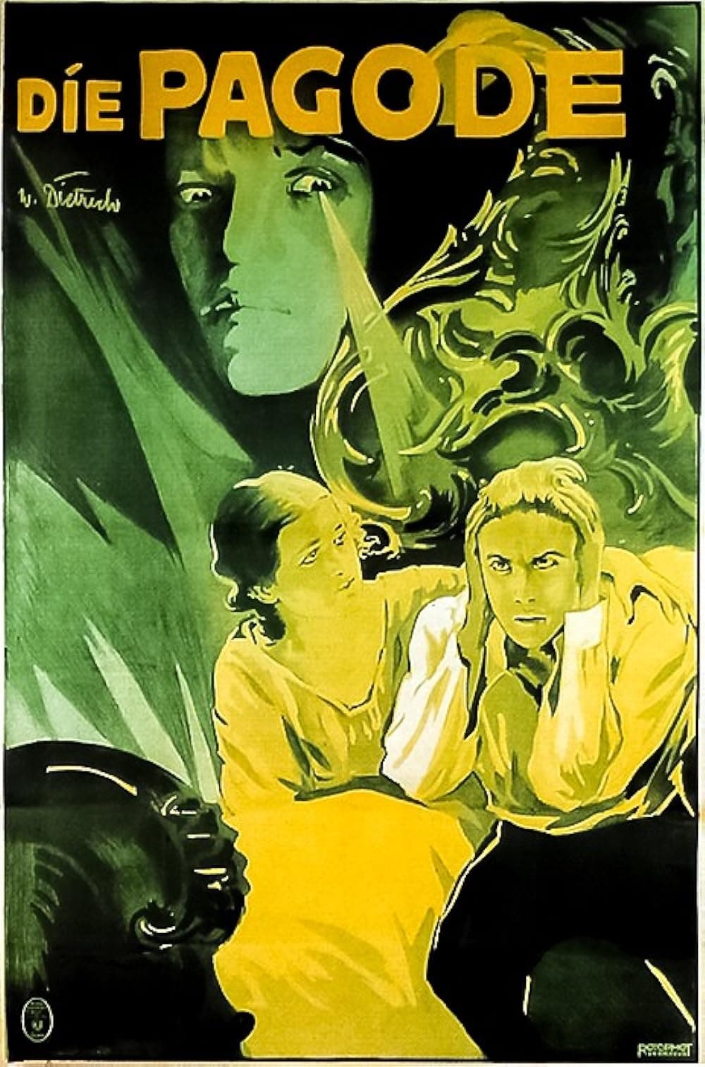 Die Pagode — poster for Die Pagode (1923)