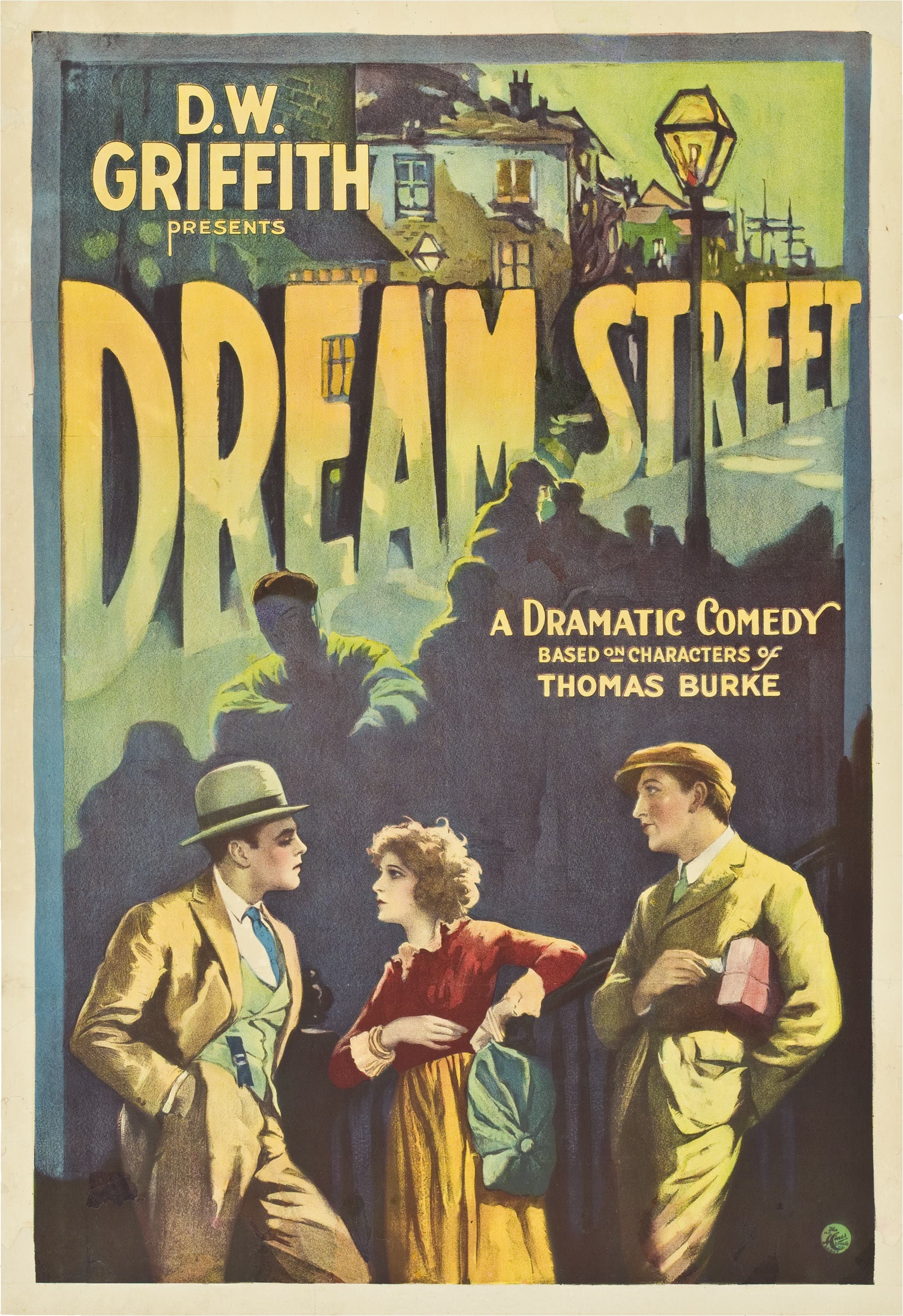 Dream Street — poster for Dream Street (1921)