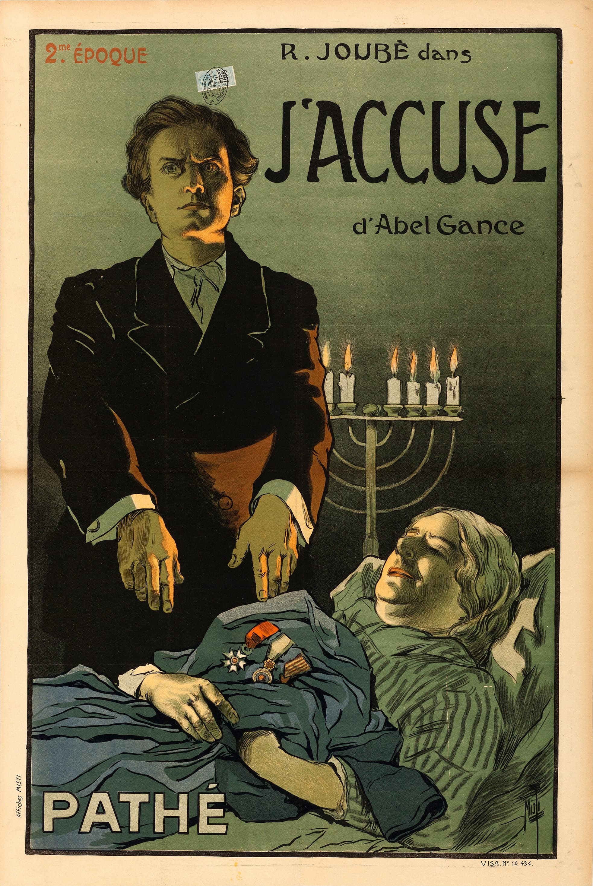 J'accuse — deuxième époque — poster for J'accuse (1919)