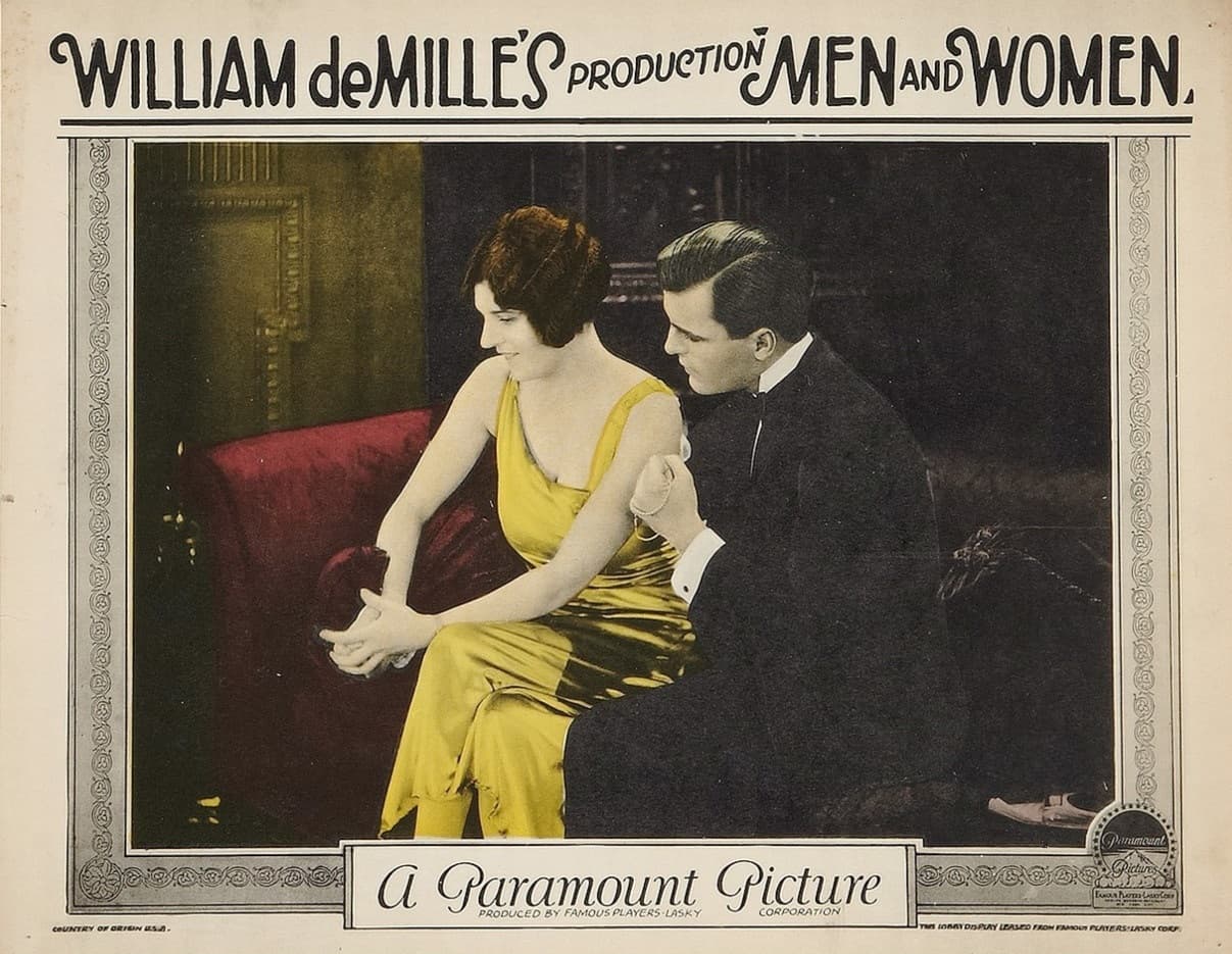 Men and Women (1925) — Lobby Card — poster for Men and Women (1925)
