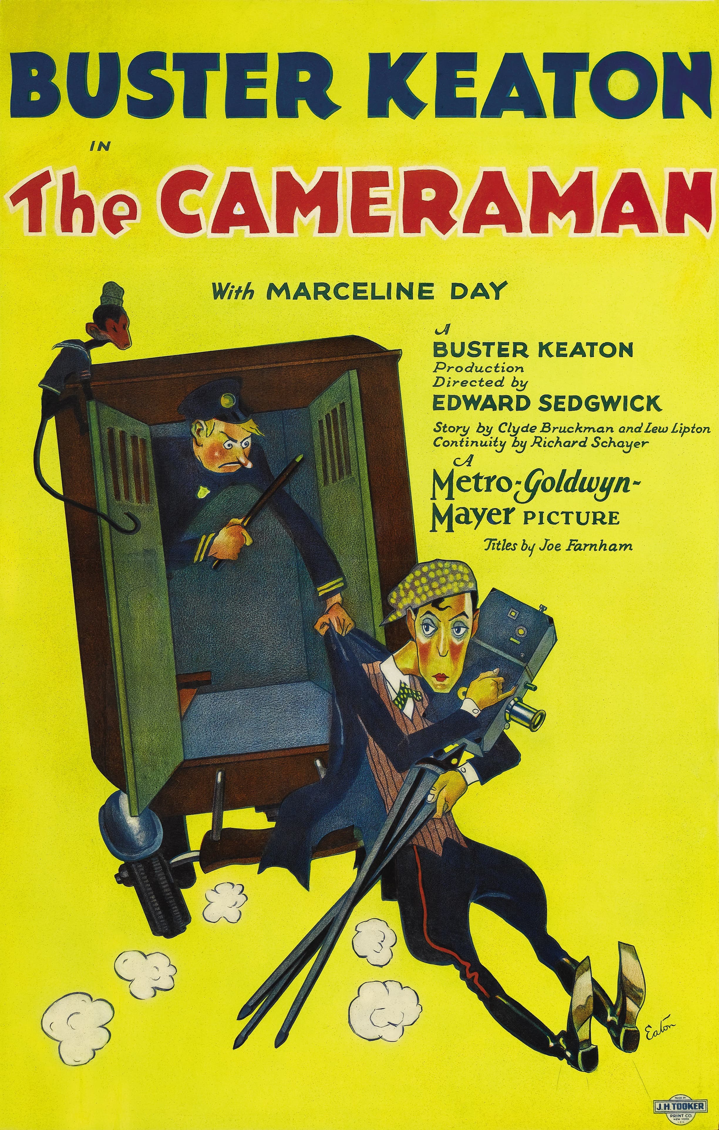 The Cameraman — poster for The Cameraman (1928)
