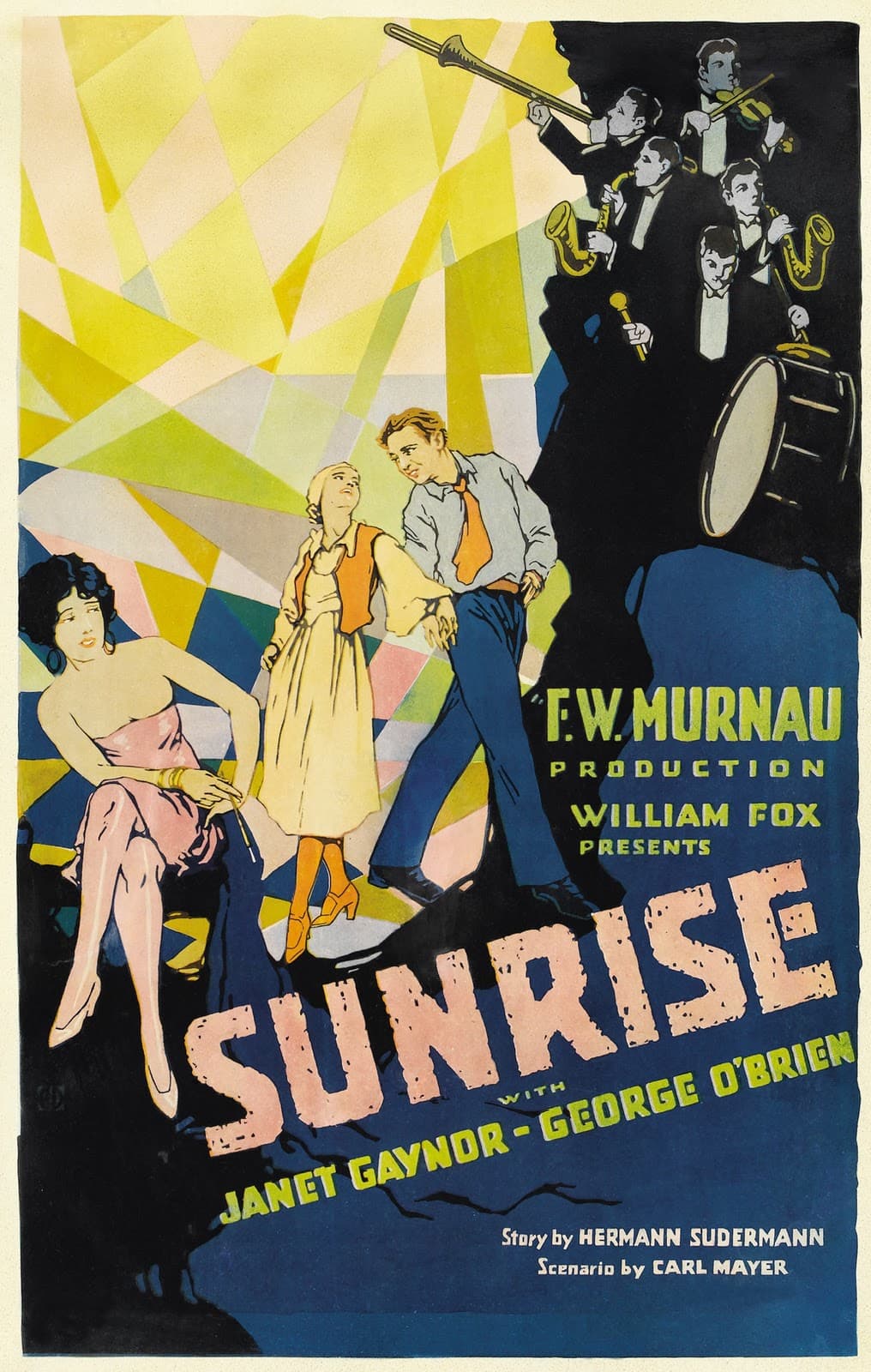 Sunrise: A Song of Two Humans — poster for Sunrise: A Song of Two Humans (1927)