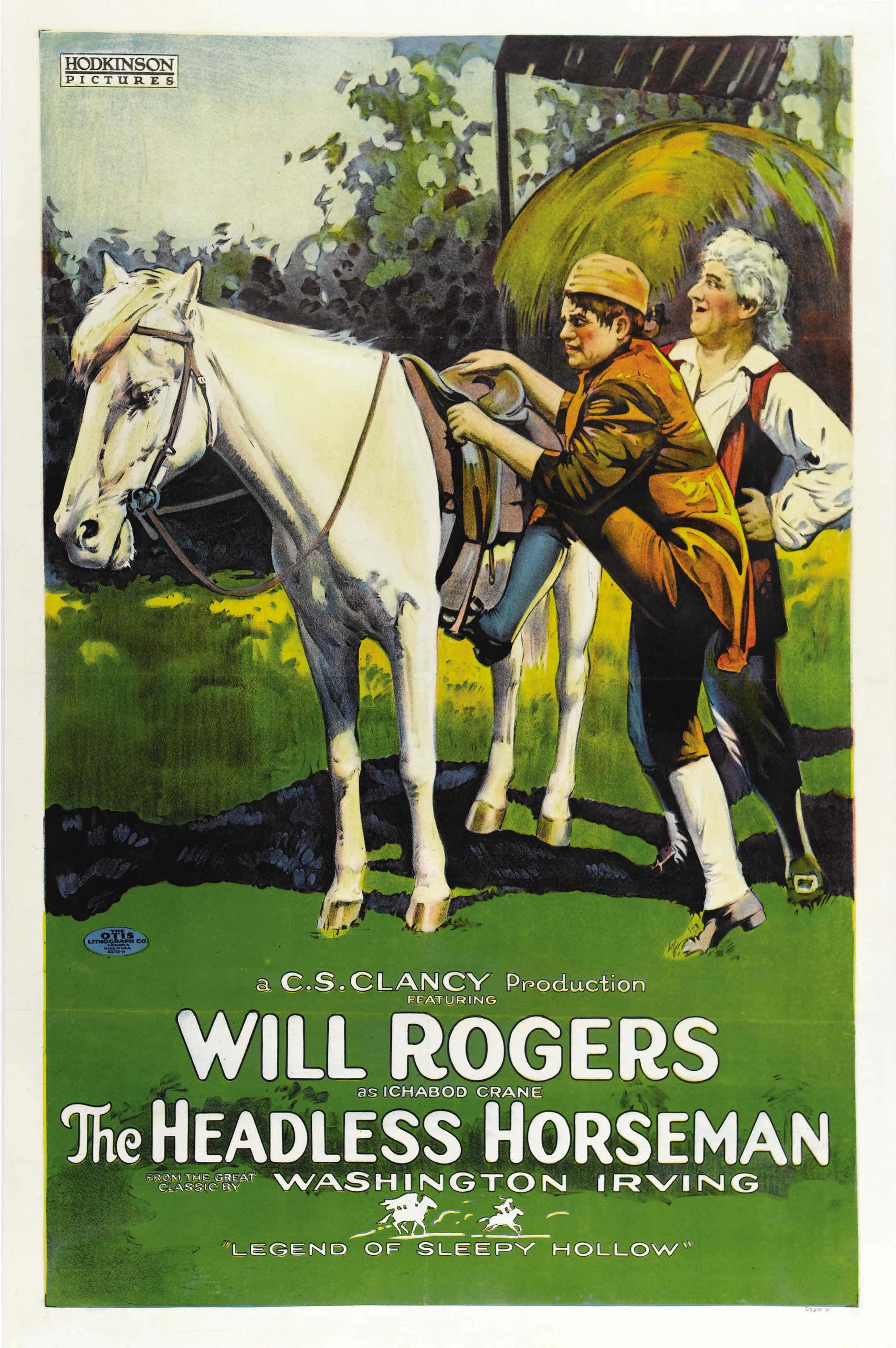 The Headless Horseman — poster for The Headless Horseman (1922)