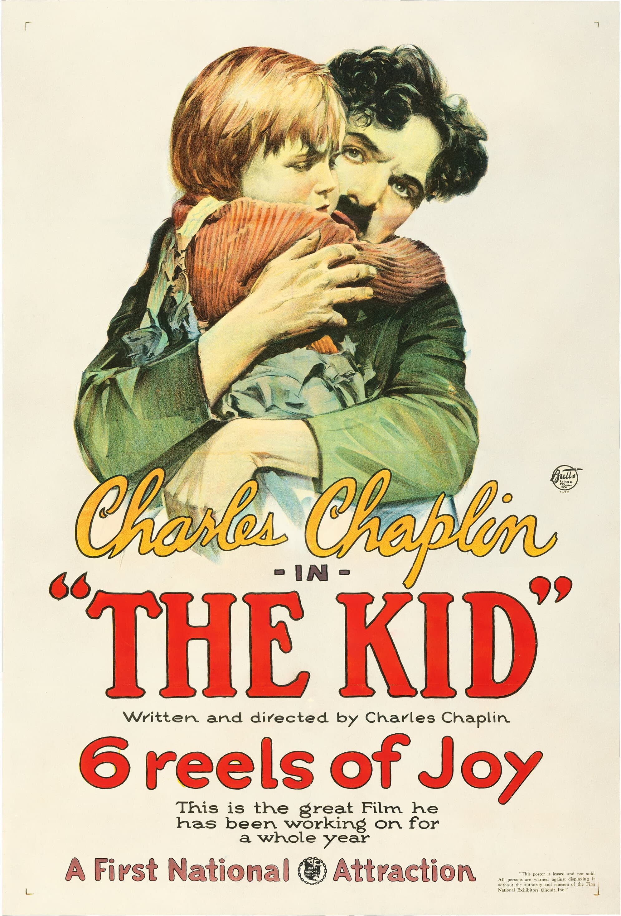 The Kid — poster for The Kid (1921)