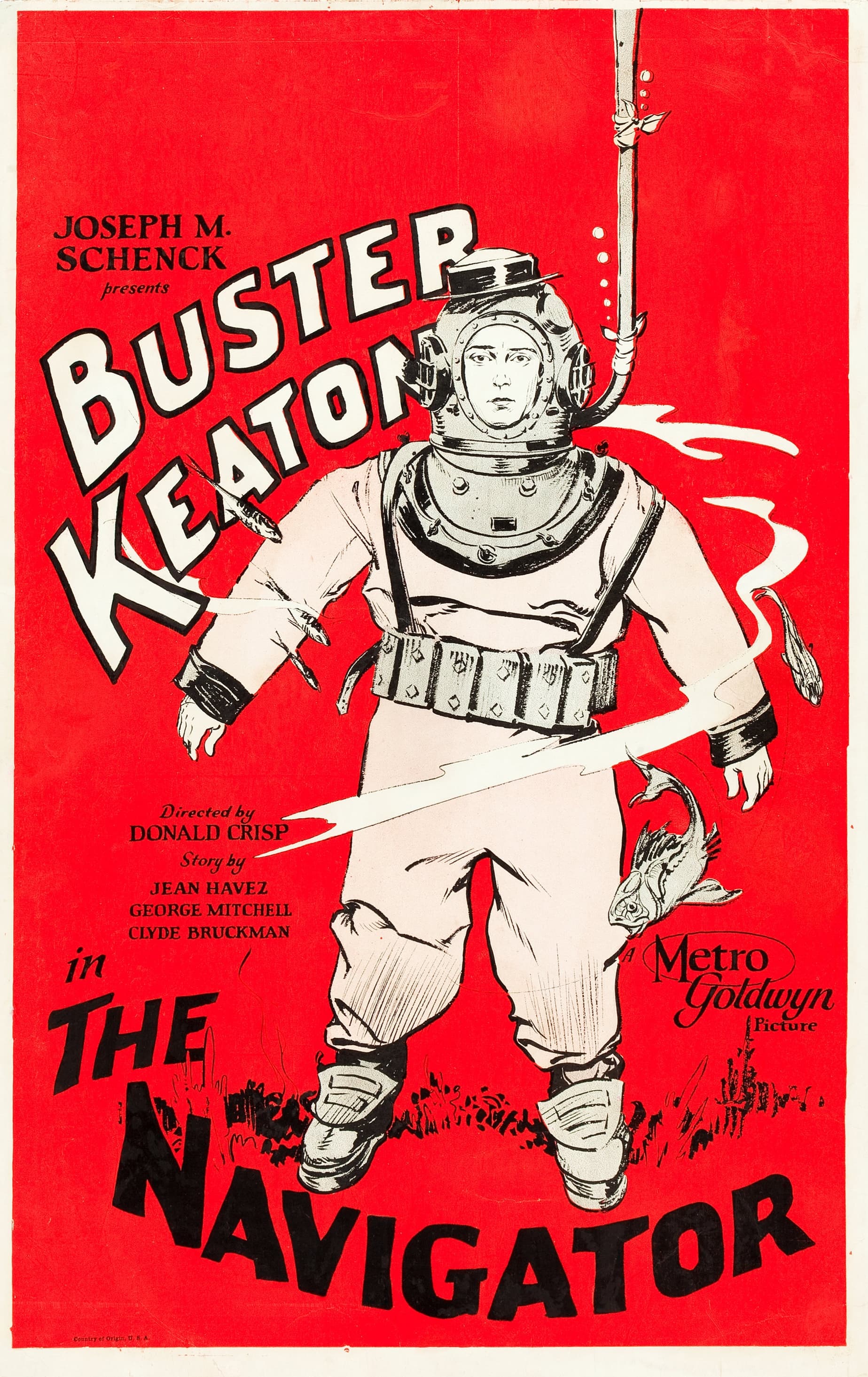 The Navigator — poster for The Navigator (1924)
