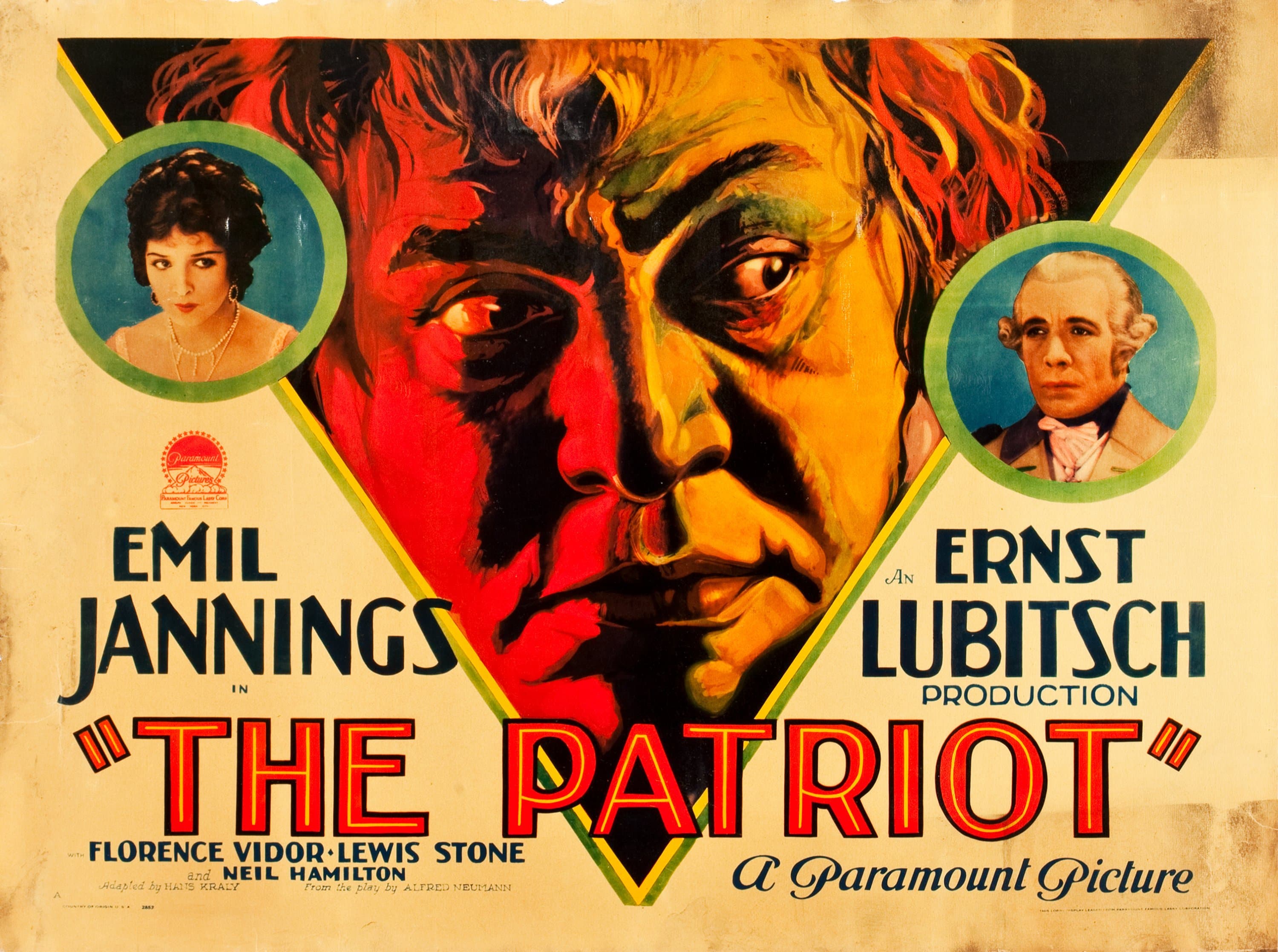 The Patriot — poster for The Patriot (1928)
