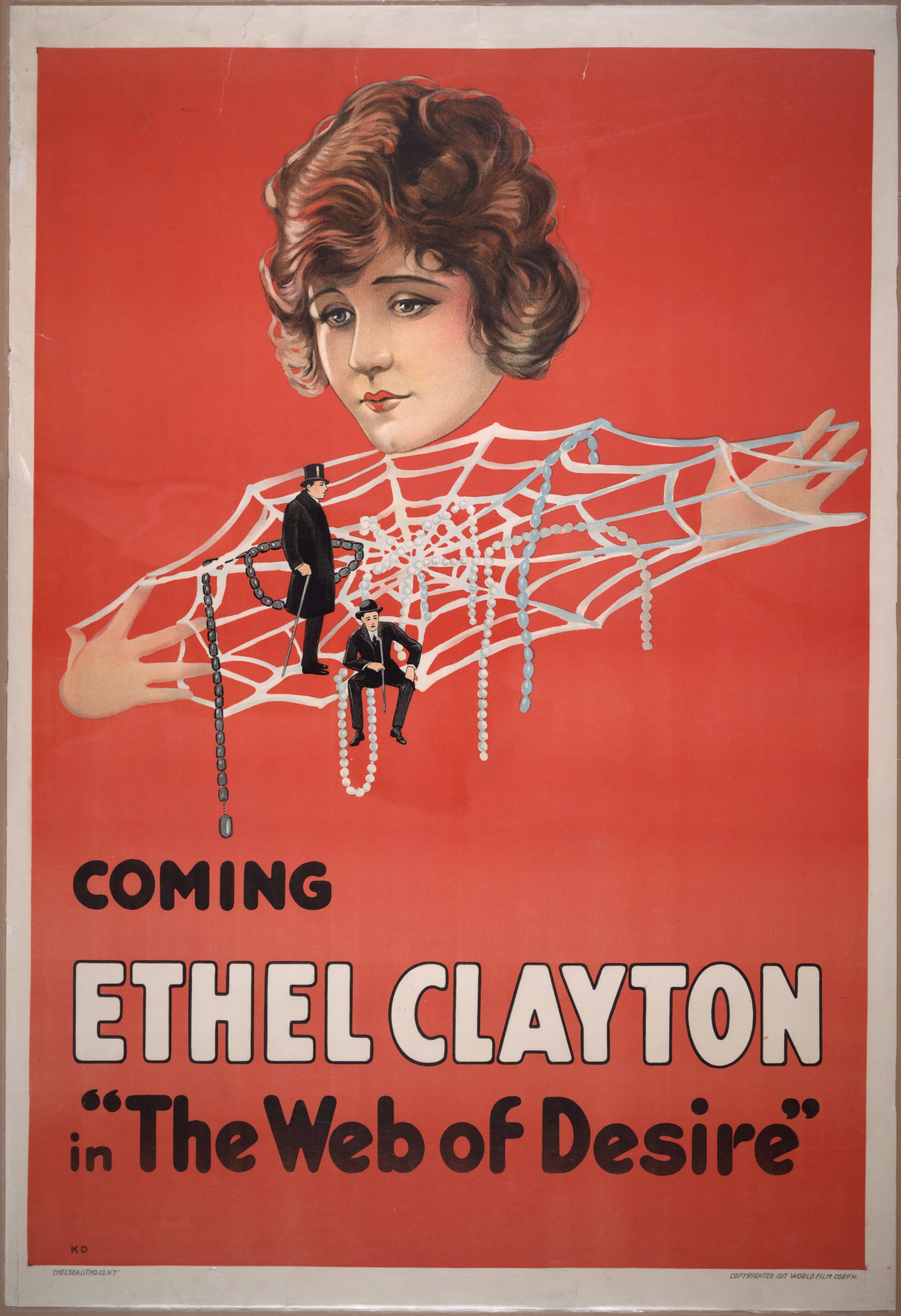 The Web of Desire — poster for The Web of Desire (1917)