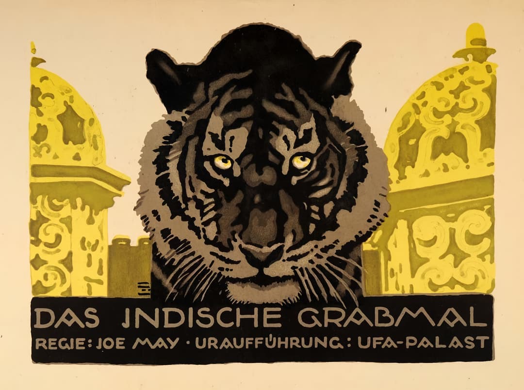 Das indische Grabmal, Ludwig Hohlwein