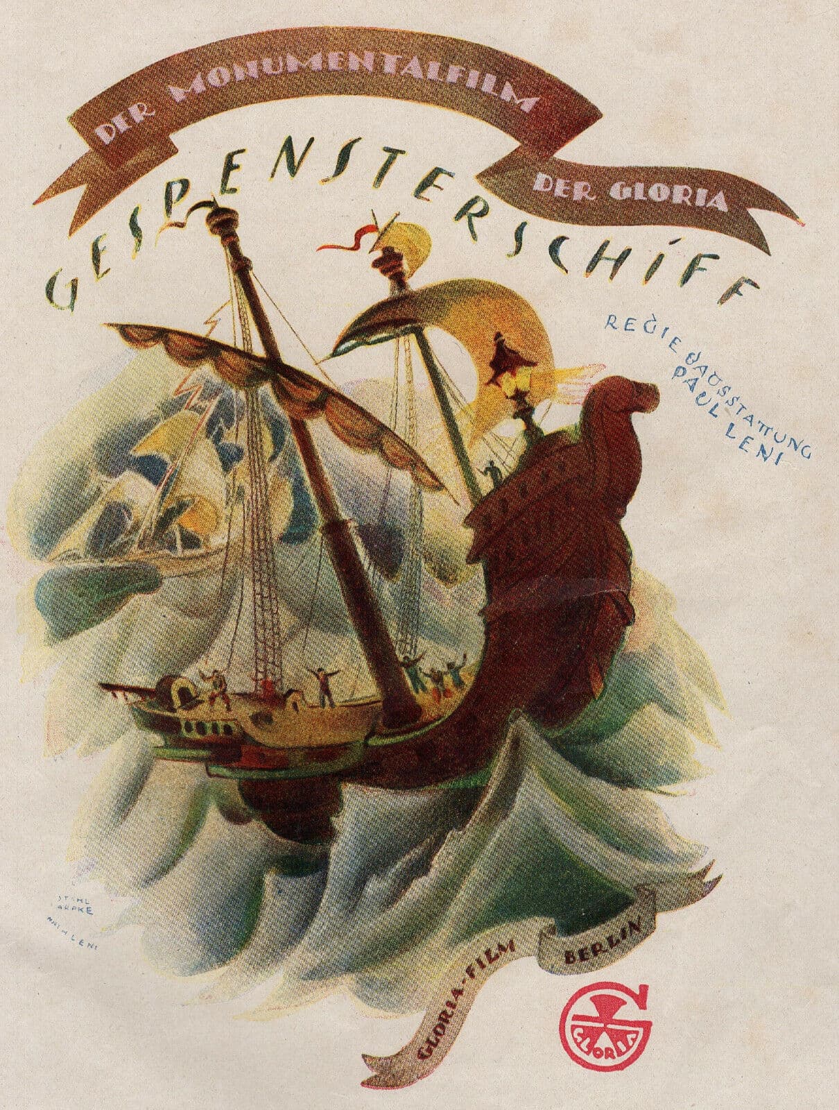 Gespensterschiff — poster for Gespensterschiff (1920)