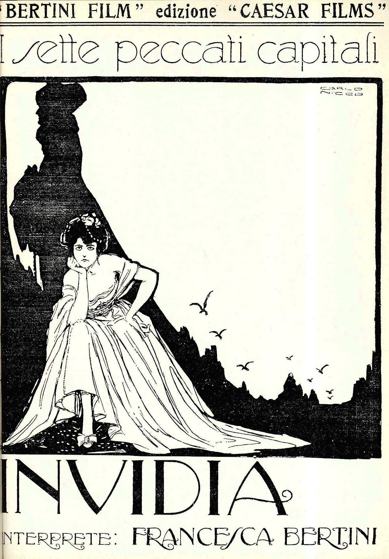 Invidia — poster for Invidia (1919)