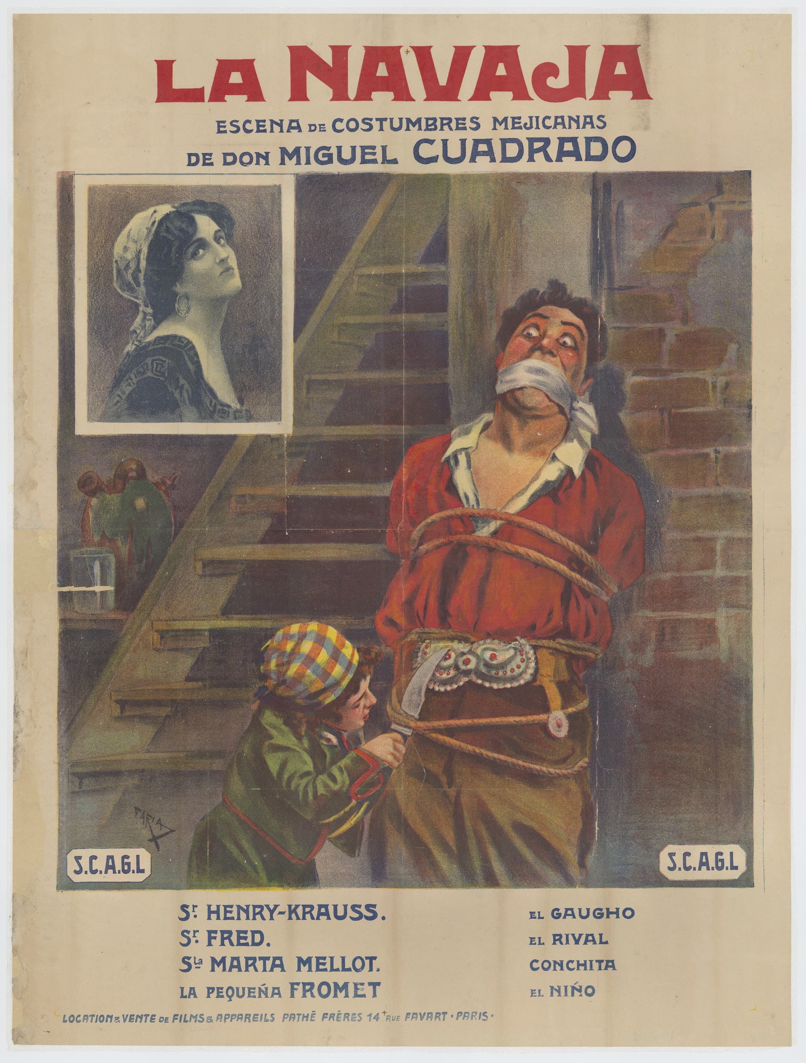 La Navaja — poster for La Navaja (1911)