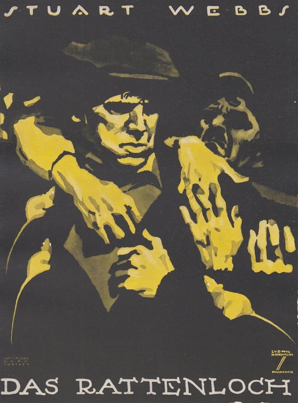 Stuart Webbs: Das Rattenloch — poster for Das Rattenloch (1921)