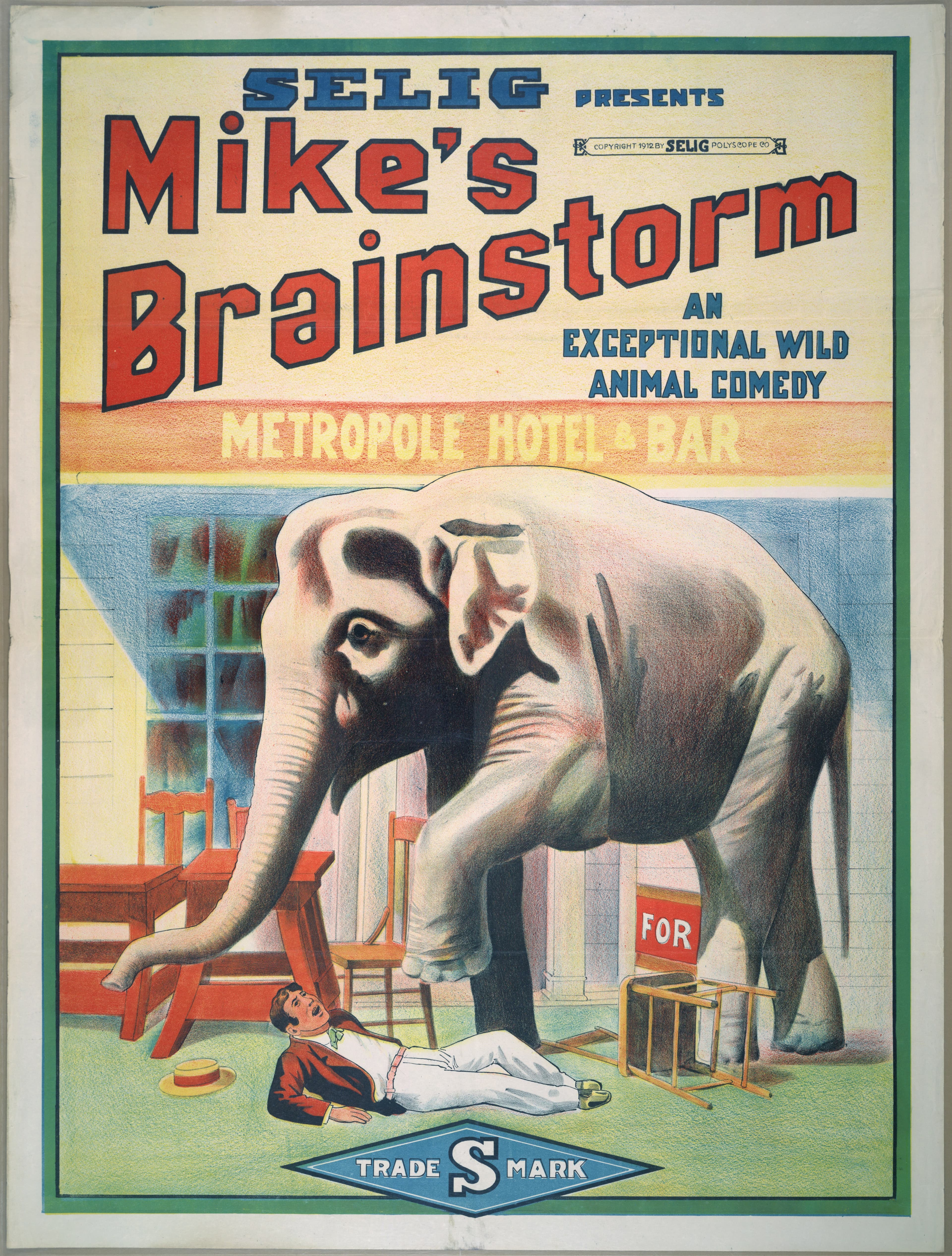 Mike's Brainstorm — poster for Mike's Brainstorm (1912)