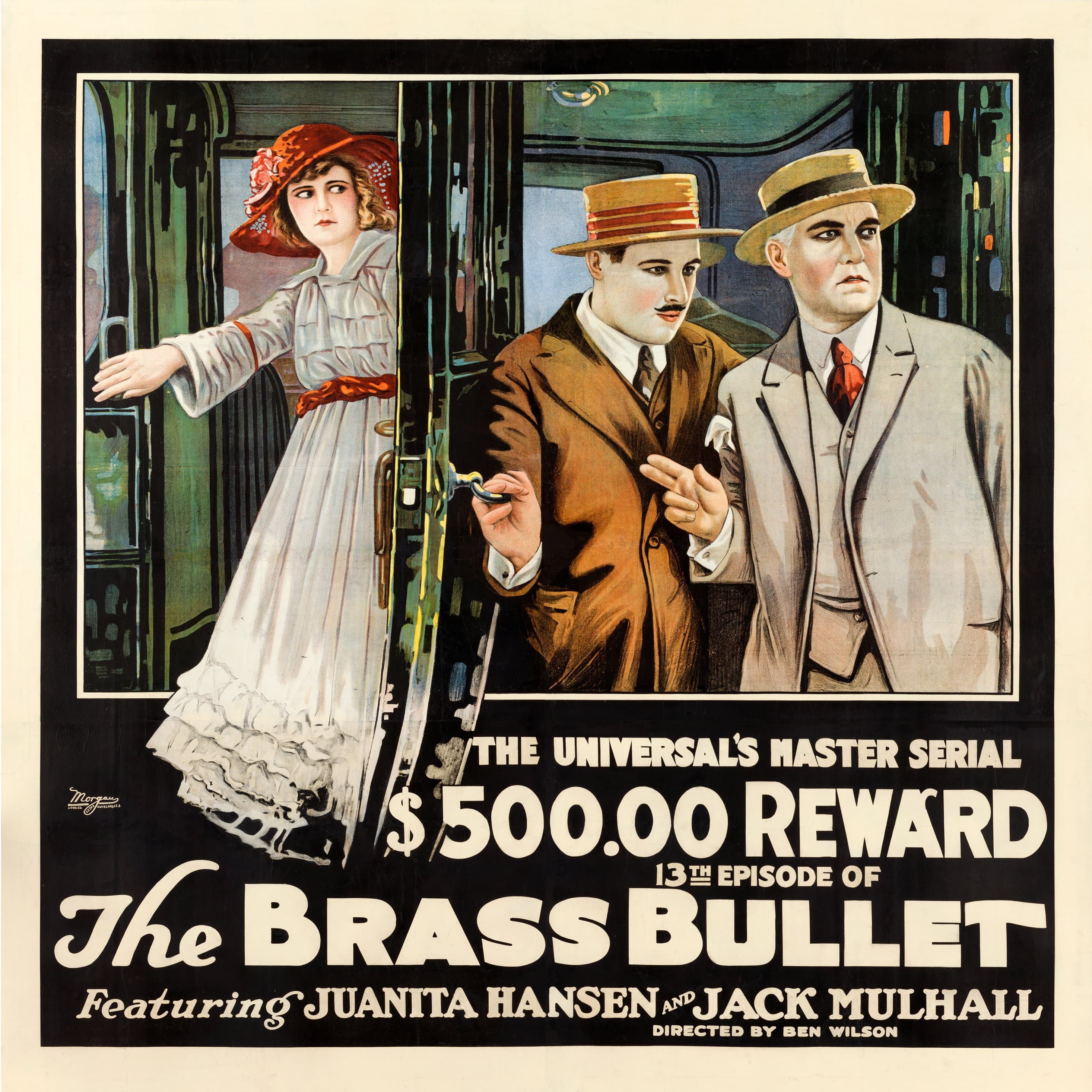 The Brass Bullet - Episode Thirteen — poster for The Brass Bullet (1918)