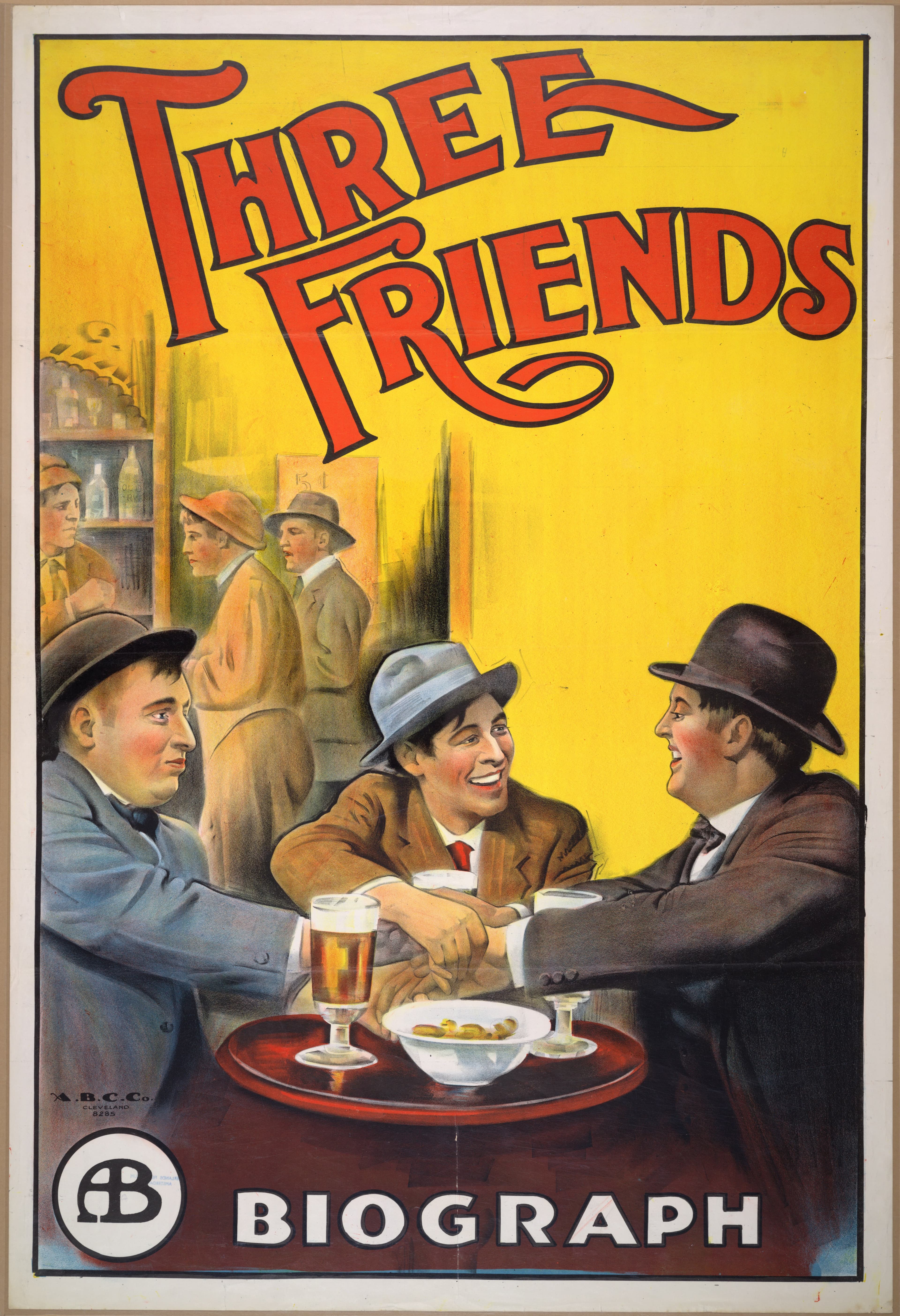 Three Friends — poster for Three Friends (1913)