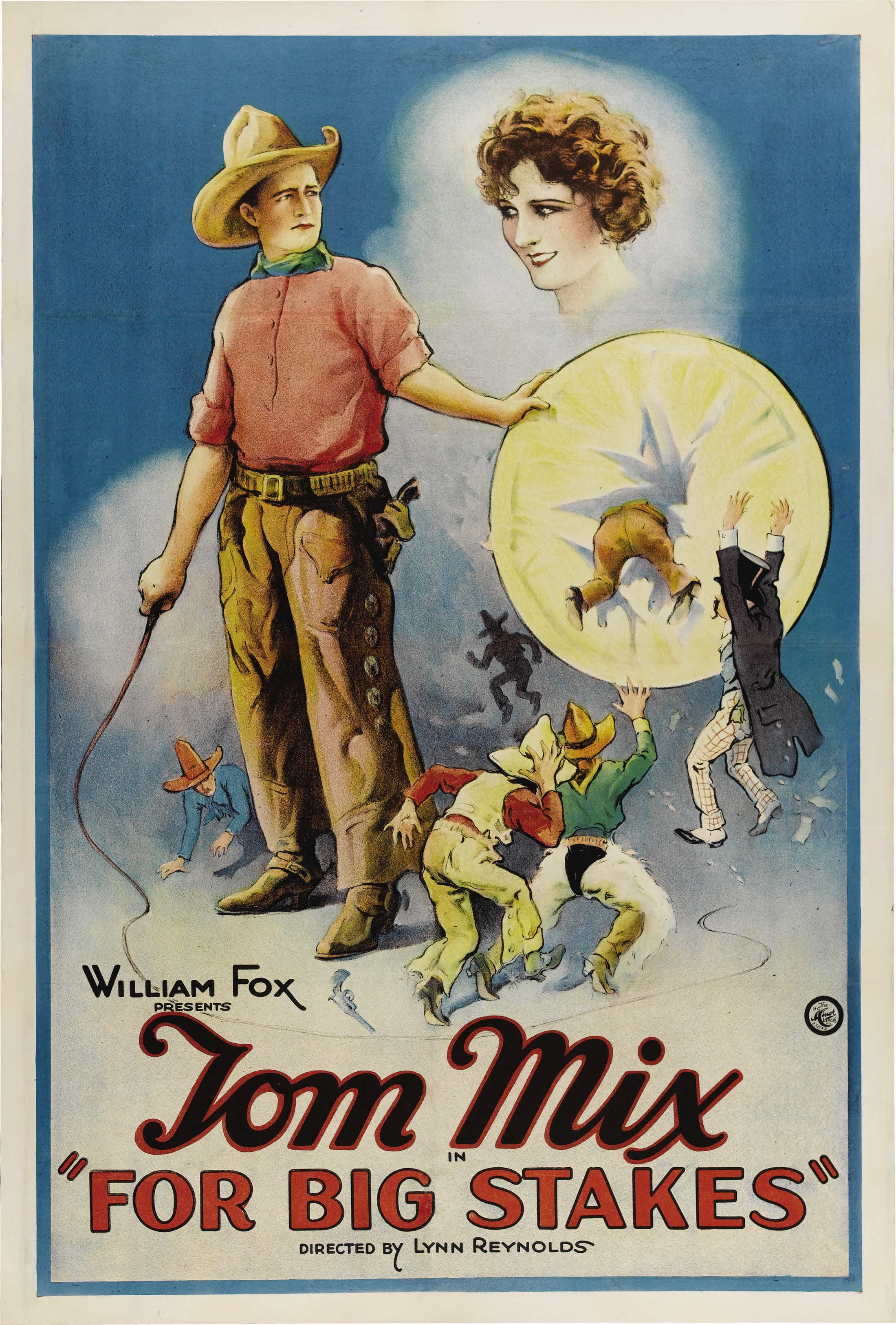 For Big Stakes — poster for For Big Stakes (1922)